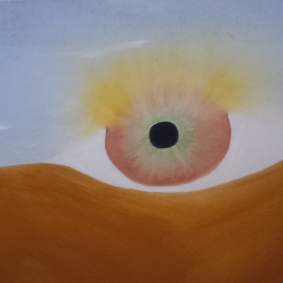 Framed Local artist acrylic painting, 35 inches - Picture 2 of 3